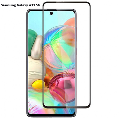 Folie Protectie ecran Samsung Galaxy A33 5G, antisoc 9D , Full Glue , (Smart Glass), Full Face